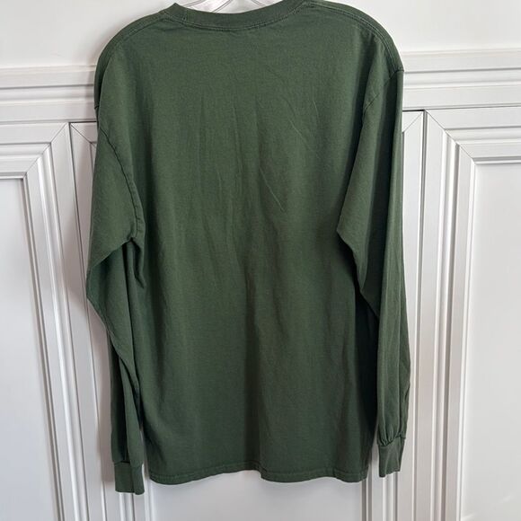 Green‎ Long Sleeve Proud Army Mom Tee - Picture 4 of 5